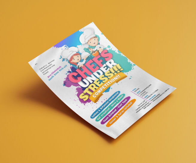 Kids Cooking flyer