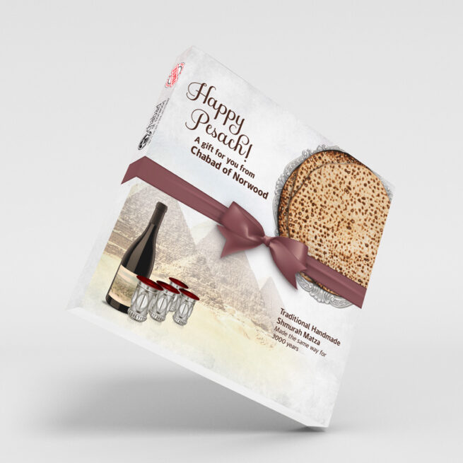 Matzah box design