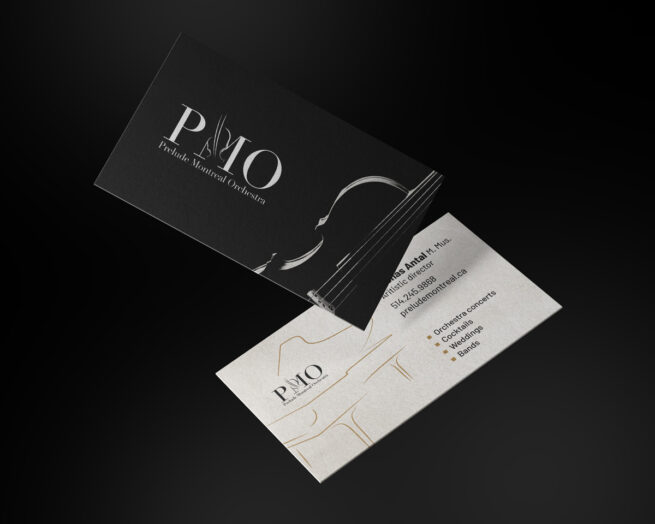 Montreal Orchestra Business card